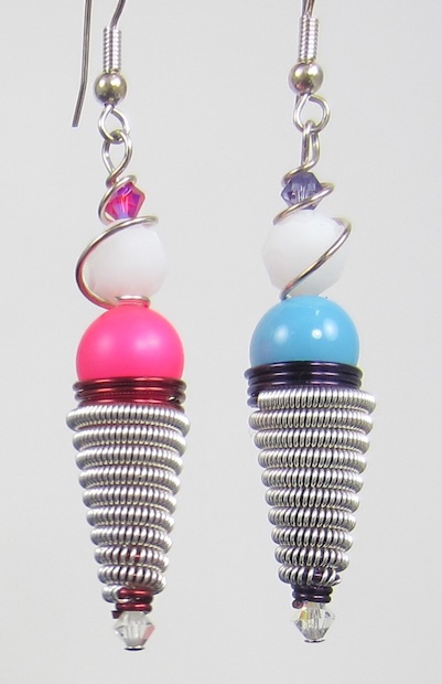 Ice Cream Cone Earrings